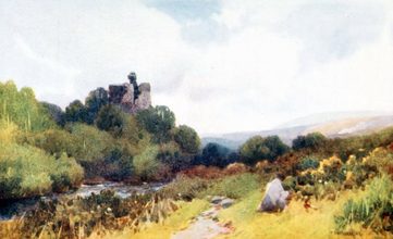 Okehampton Castle, Devon - second view
