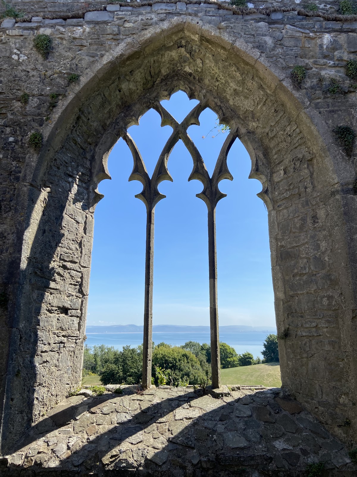 Oystermouth Castle, further view