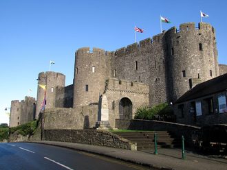 Pembroke Castle, Pembrokeshire - second view