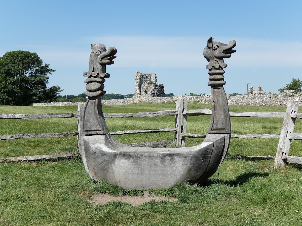 Pevensey Castle, further view