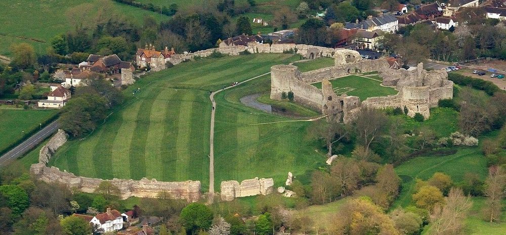 Pevensey Castle, East Sussex