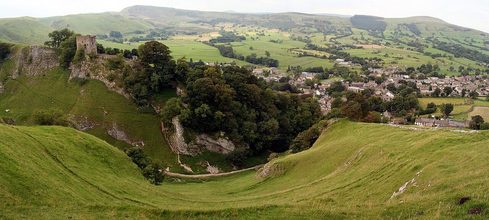 Peveril Castle, Derbyshire - second view