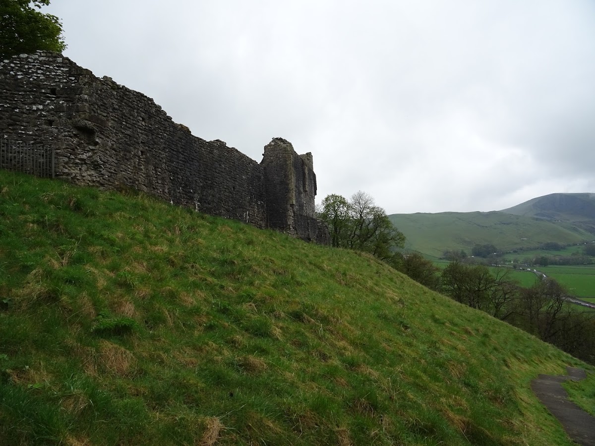 Peveril Castle, further view