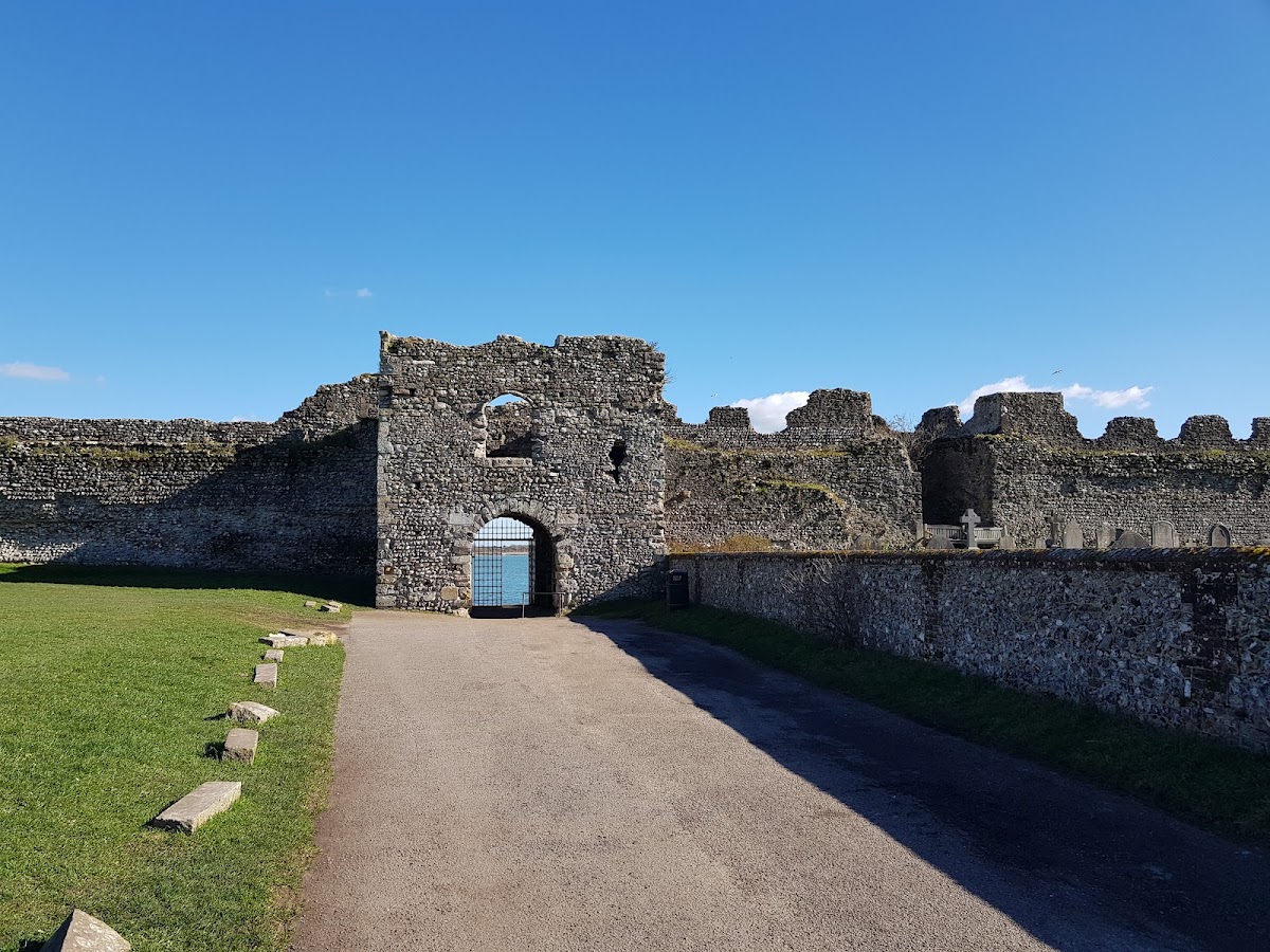 Portchester Castle, further view