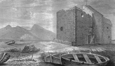 Portencross Castle, North Ayrshire - third view