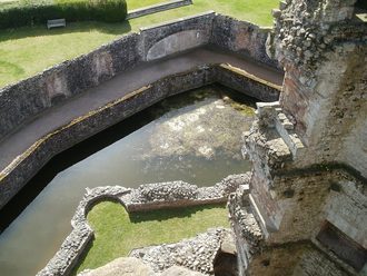 Raglan Castle, Monmouthshire - second view
