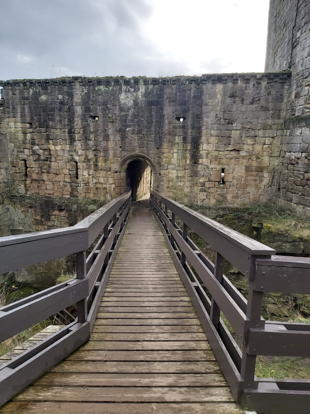 Ravenscraig Castle, further view