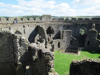 Restormel Castle, Cornwall - second view