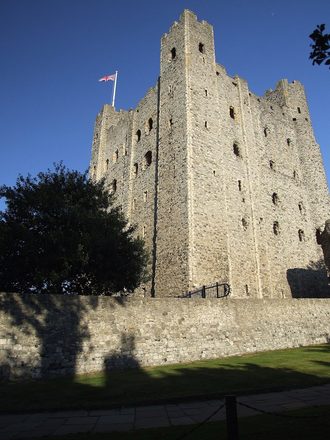 Rochester Castle, Kent - second view