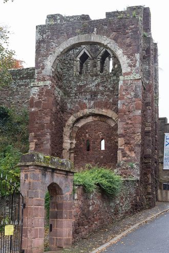 Rougemont Castle, Devon - second view