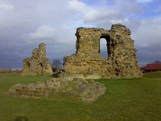 Sandal Castle, West Yorkshire - second view