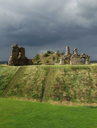 Sandal Castle, West Yorkshire - third view