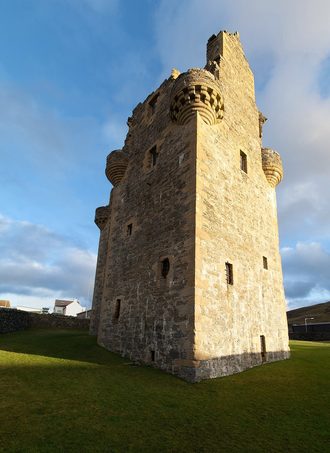 Scalloway Castle, Shetland Islands - second view