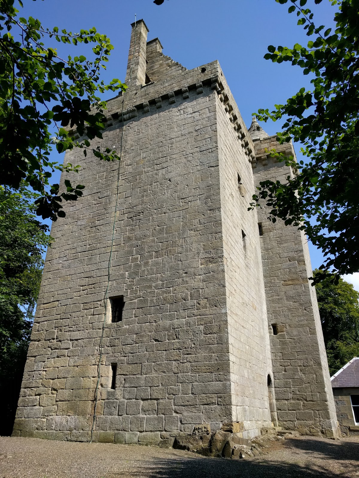 Scotstarvit Tower, further view