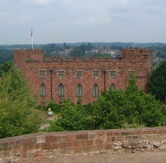 Shrewsbury Castle, Shropshire - second view