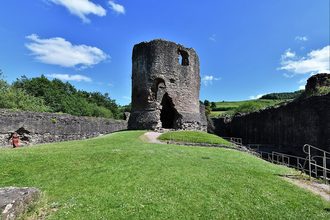 Skenfrith Castle, Monmouthshire - second view