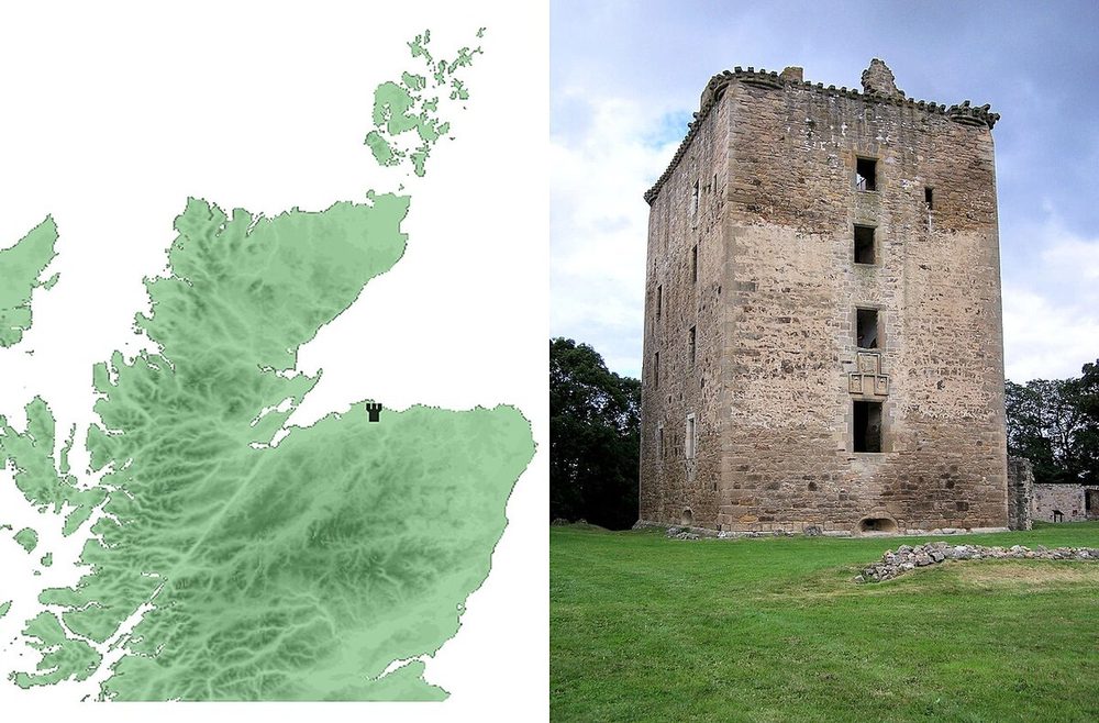 Spynie Palace, Moray