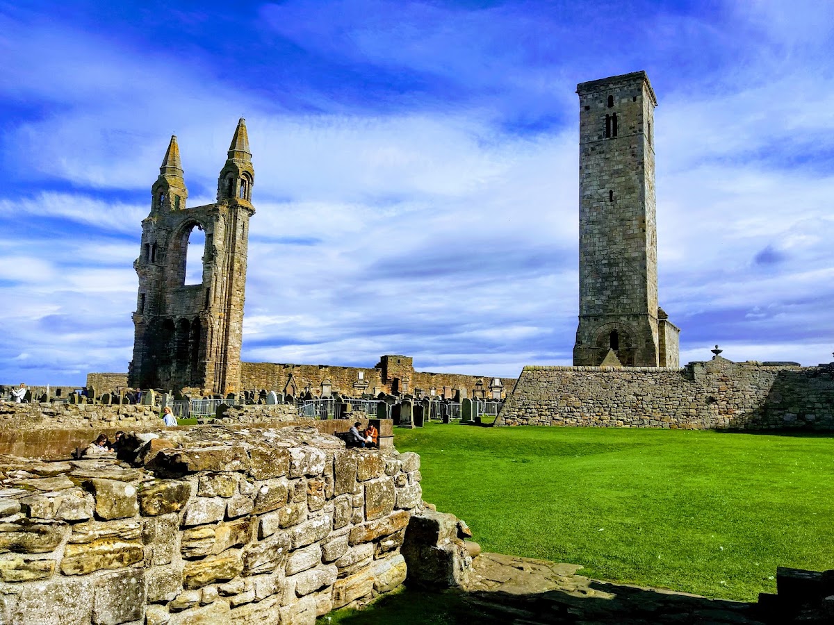 St Andrews Castle, further view