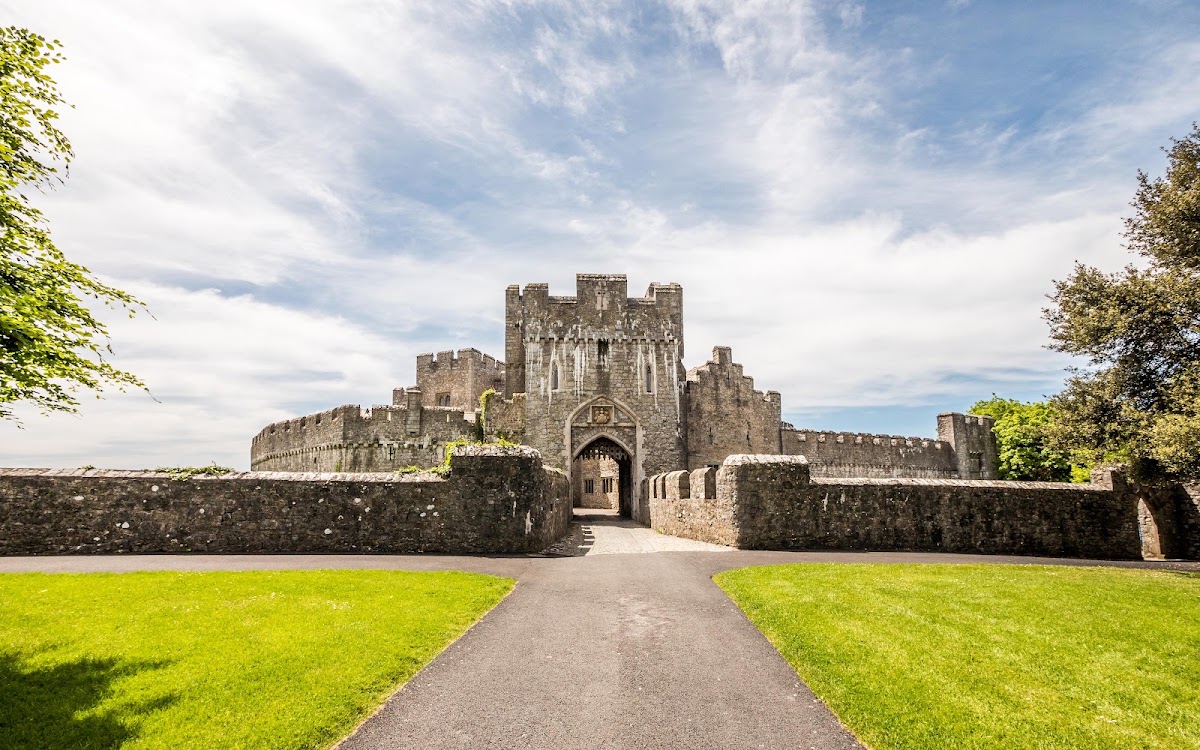 St Donat's Castle, further view
