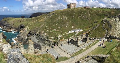 Tintagel Castle, Cornwall - third view