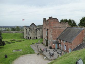 Tutbury Castle, Staffordshire - second view
