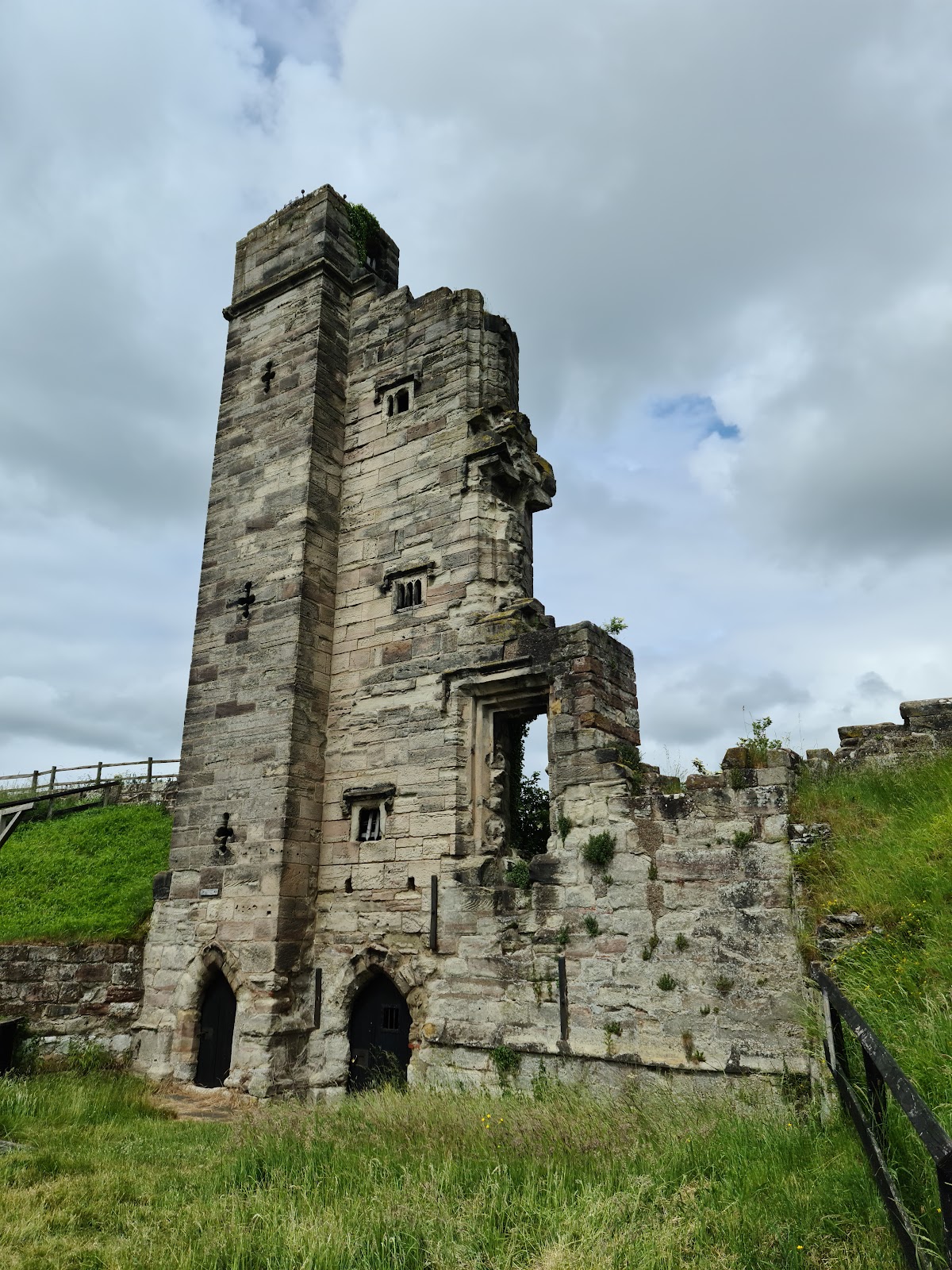 Tutbury Castle, further view