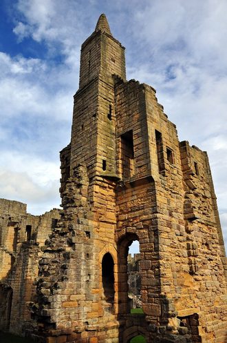 Warkworth Castle and Hermitage, Northumberland - second view