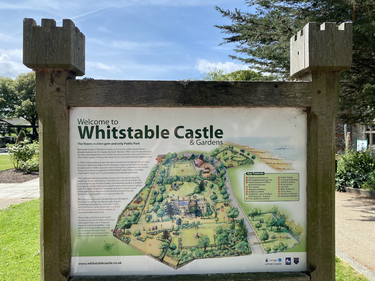 Whitstable Castle & Gardens, further view